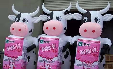 通川牛奶厂广告气模
